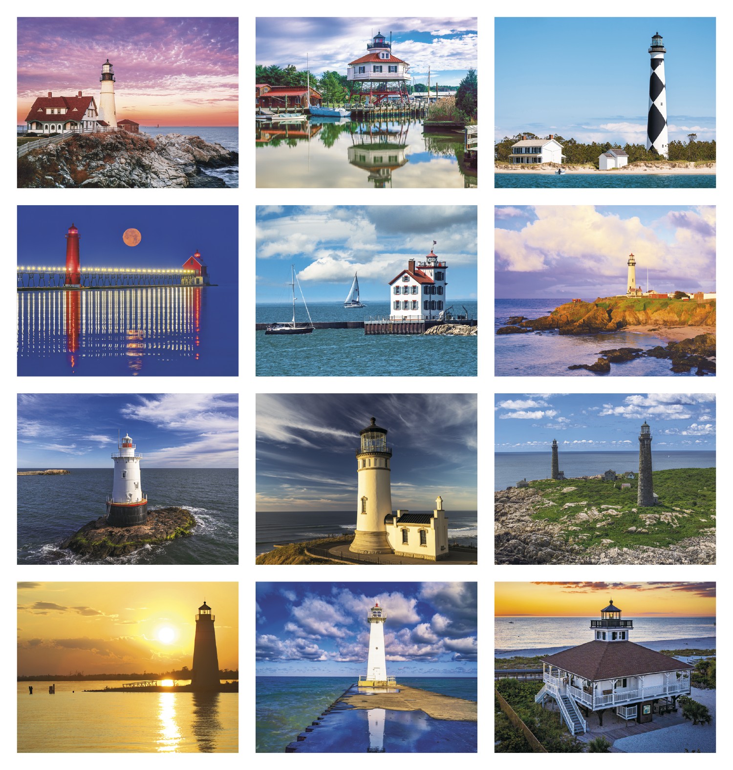 Picture of Triumph® Calendars Lighthouses Calendar