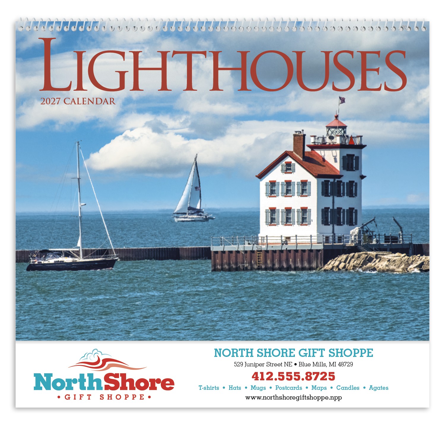 Picture of Triumph® Calendars Lighthouses Calendar