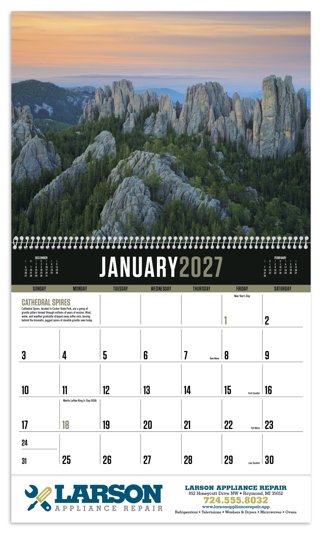Picture of Triumph® Calendars Forces of Nature Calendar