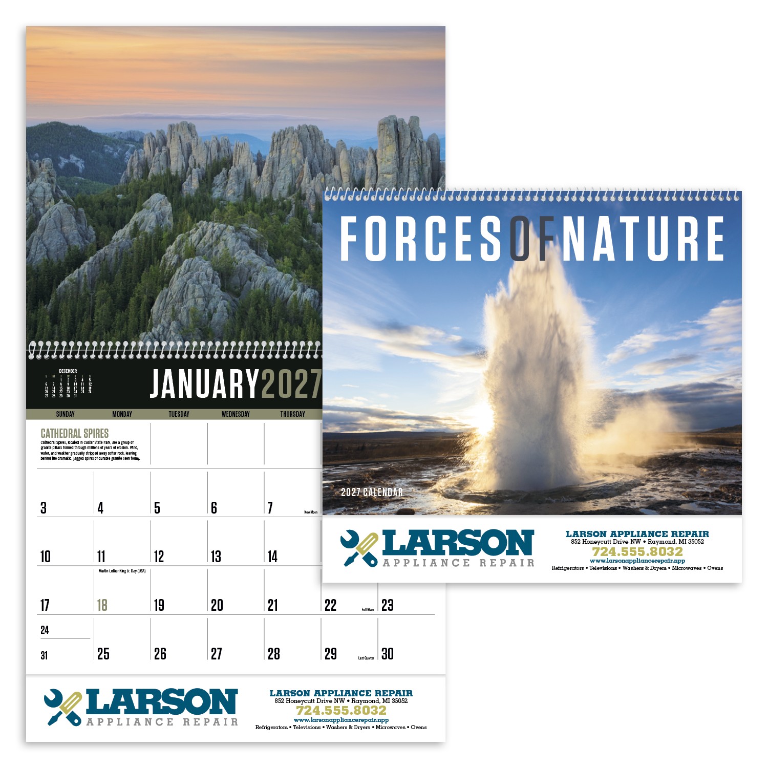 Picture of Triumph® Calendars Forces of Nature Calendar