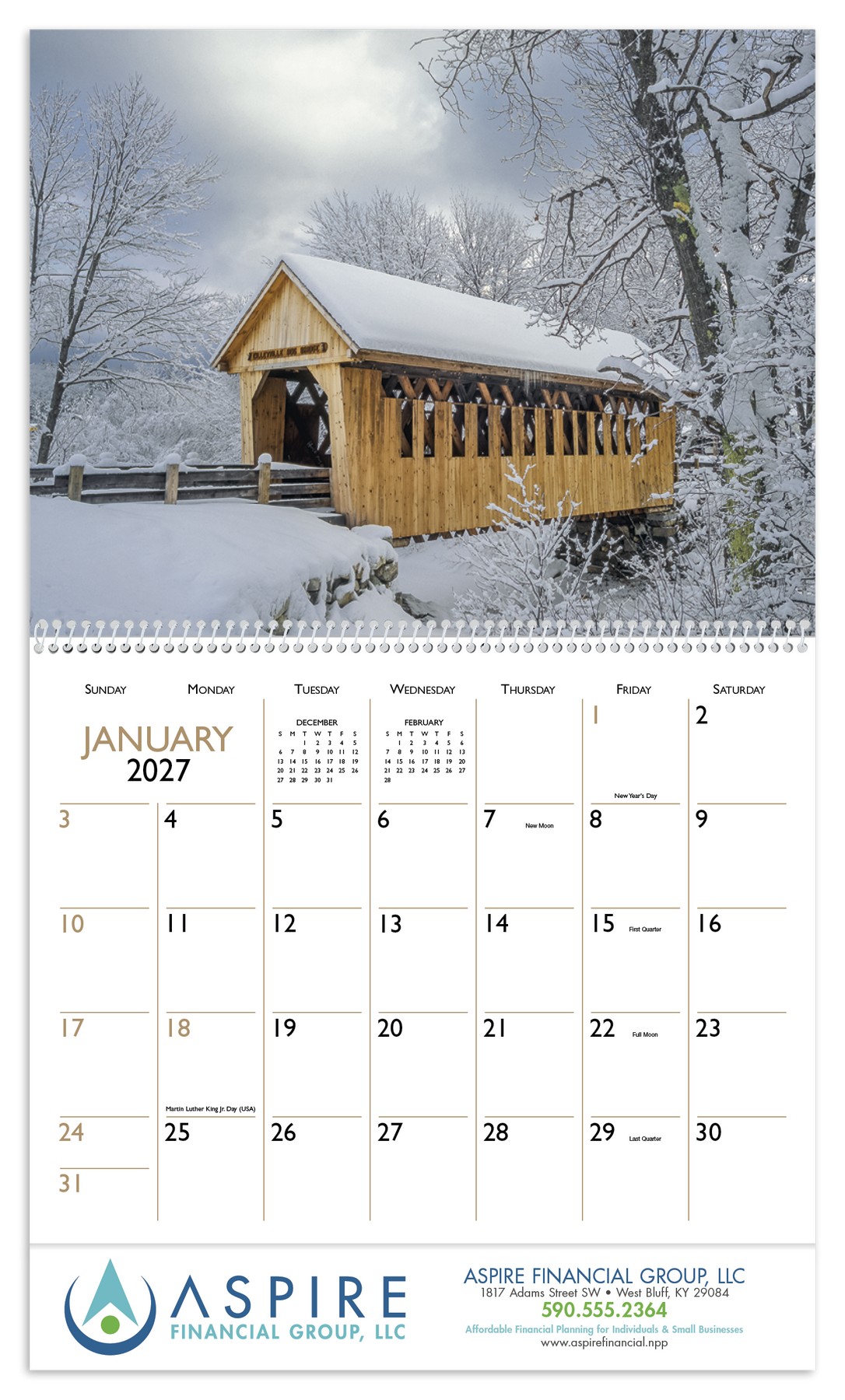 Picture of Triumph® Calendars Bridges Calendar