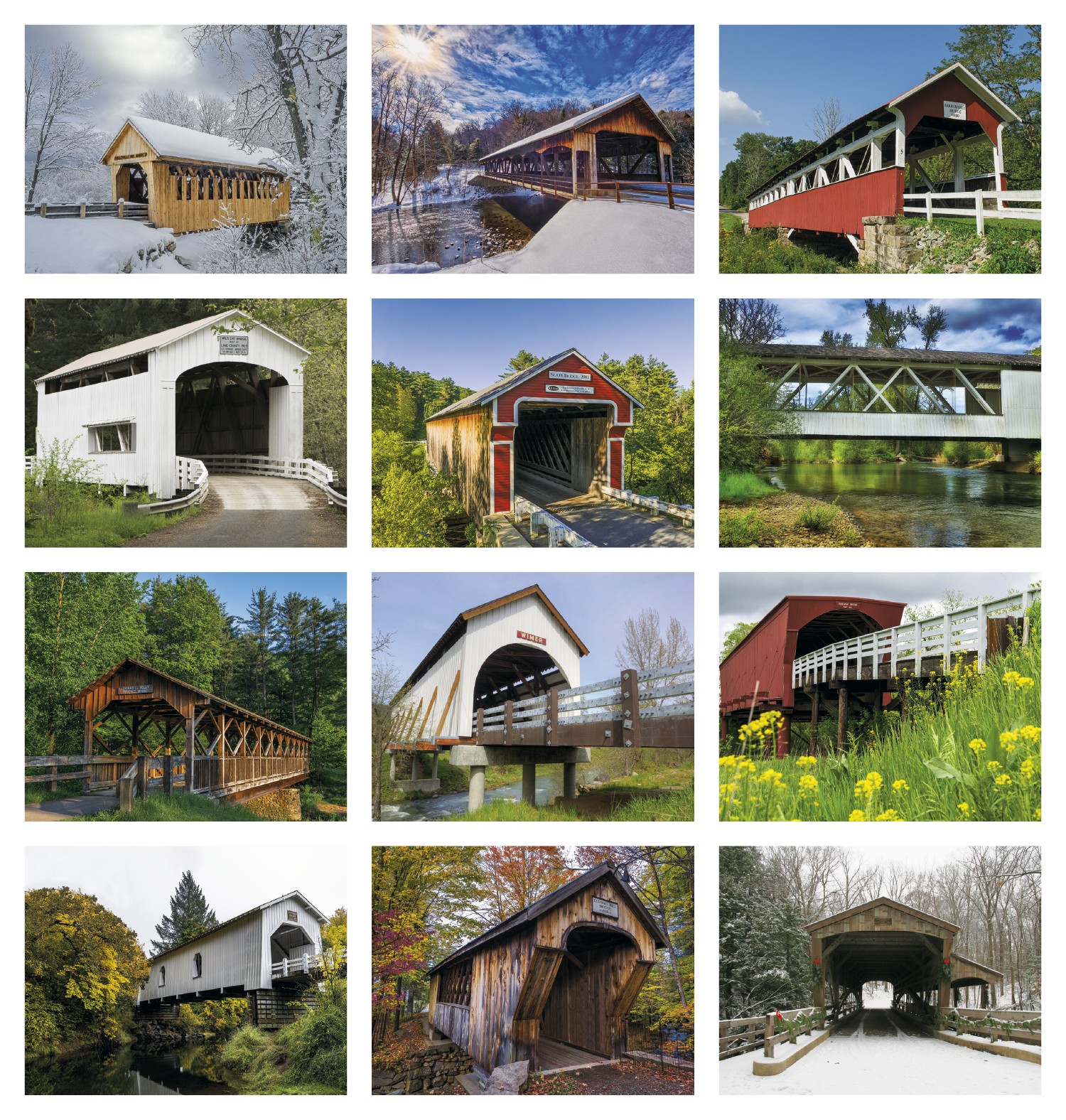 Picture of Triumph® Calendars Bridges Calendar