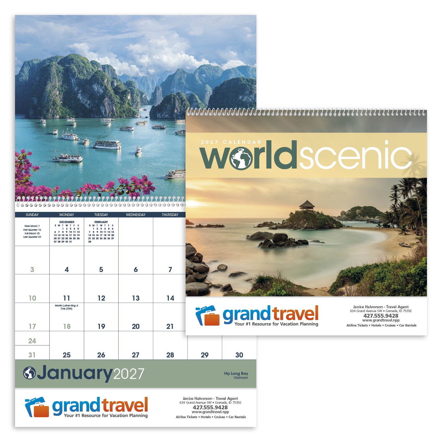 Picture of Triumph® Calendars World Scenic Calendar