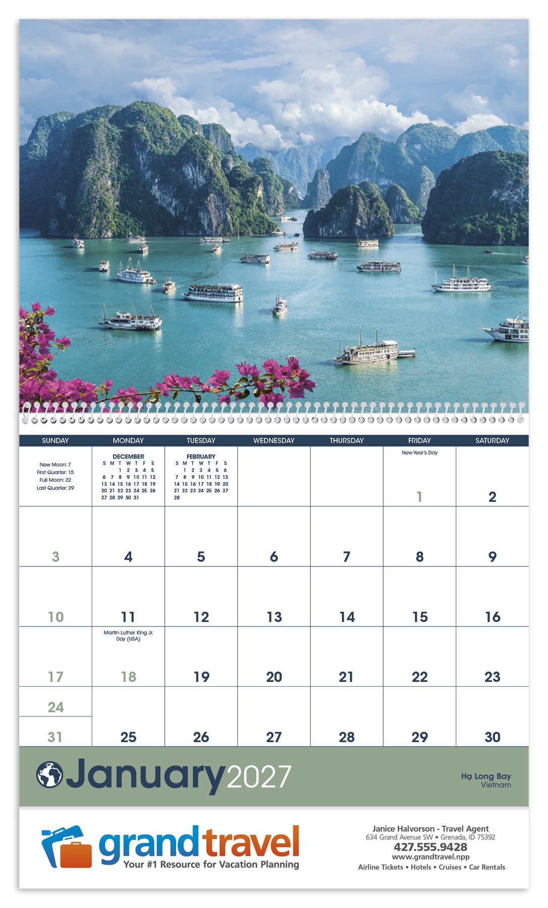 Picture of Triumph® Calendars World Scenic Calendar