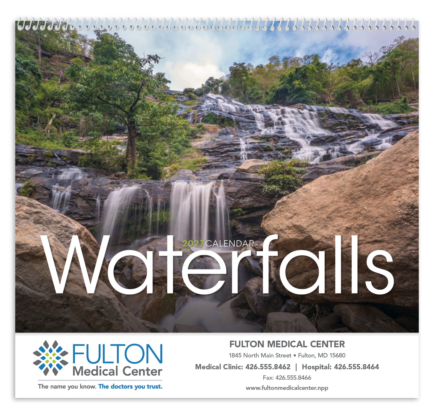 Picture of Triumph® Calendars Waterfalls Calendar