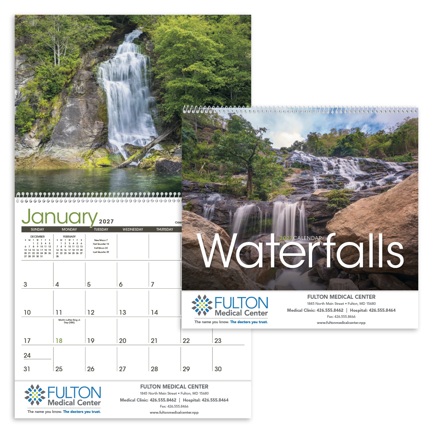 Picture of Triumph® Calendars Waterfalls Calendar