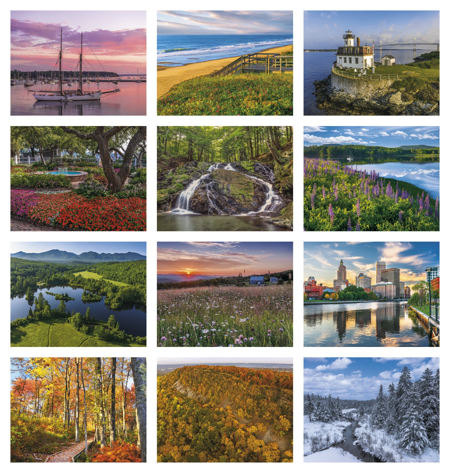 Picture of Triumph® Calendars New England Calendar