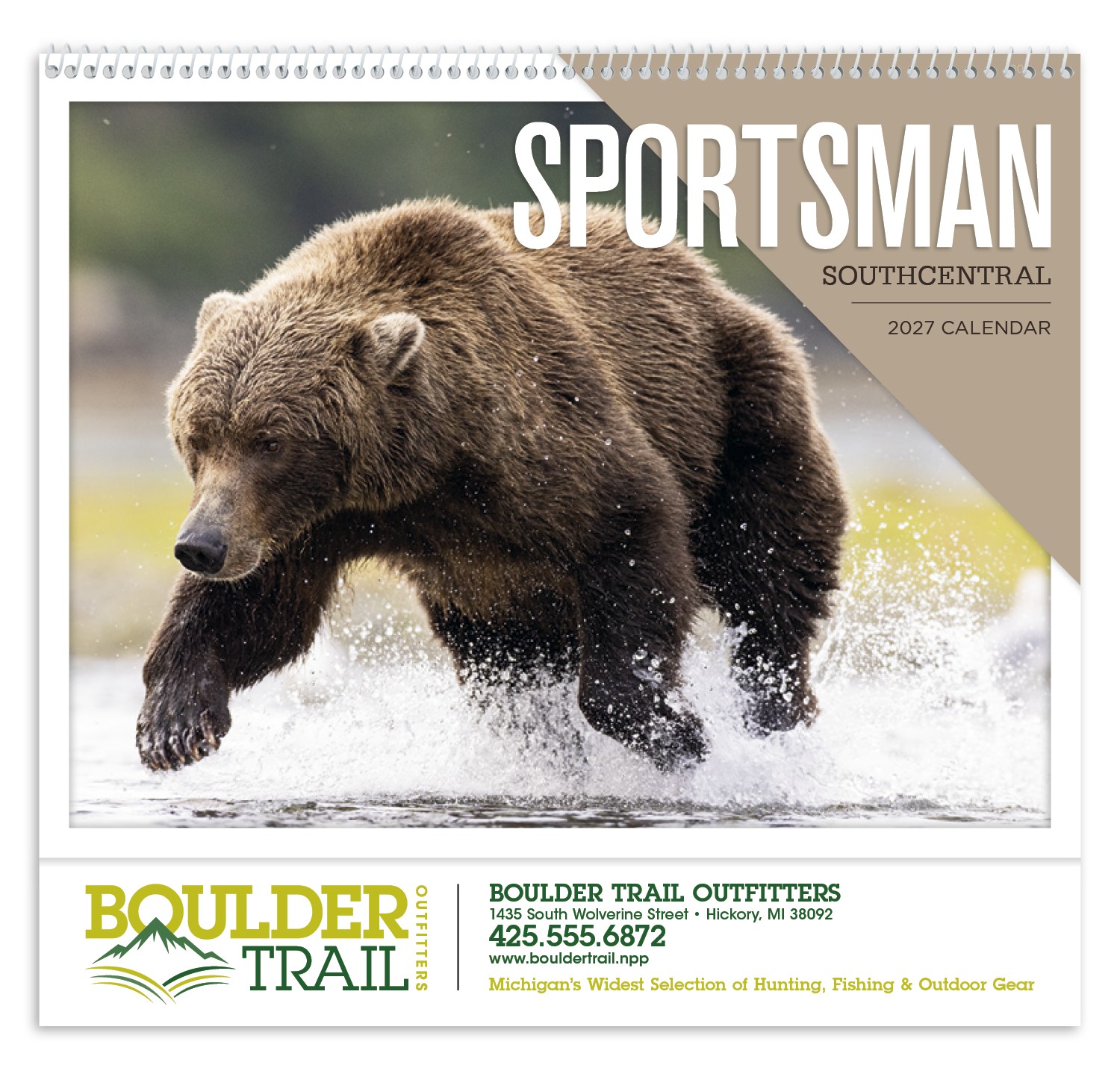 Picture of Triumph® Calendars Southcentral Sportsman Calendar