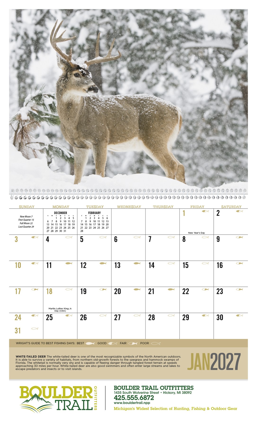 Picture of Triumph® Calendars Sportsman Calendar