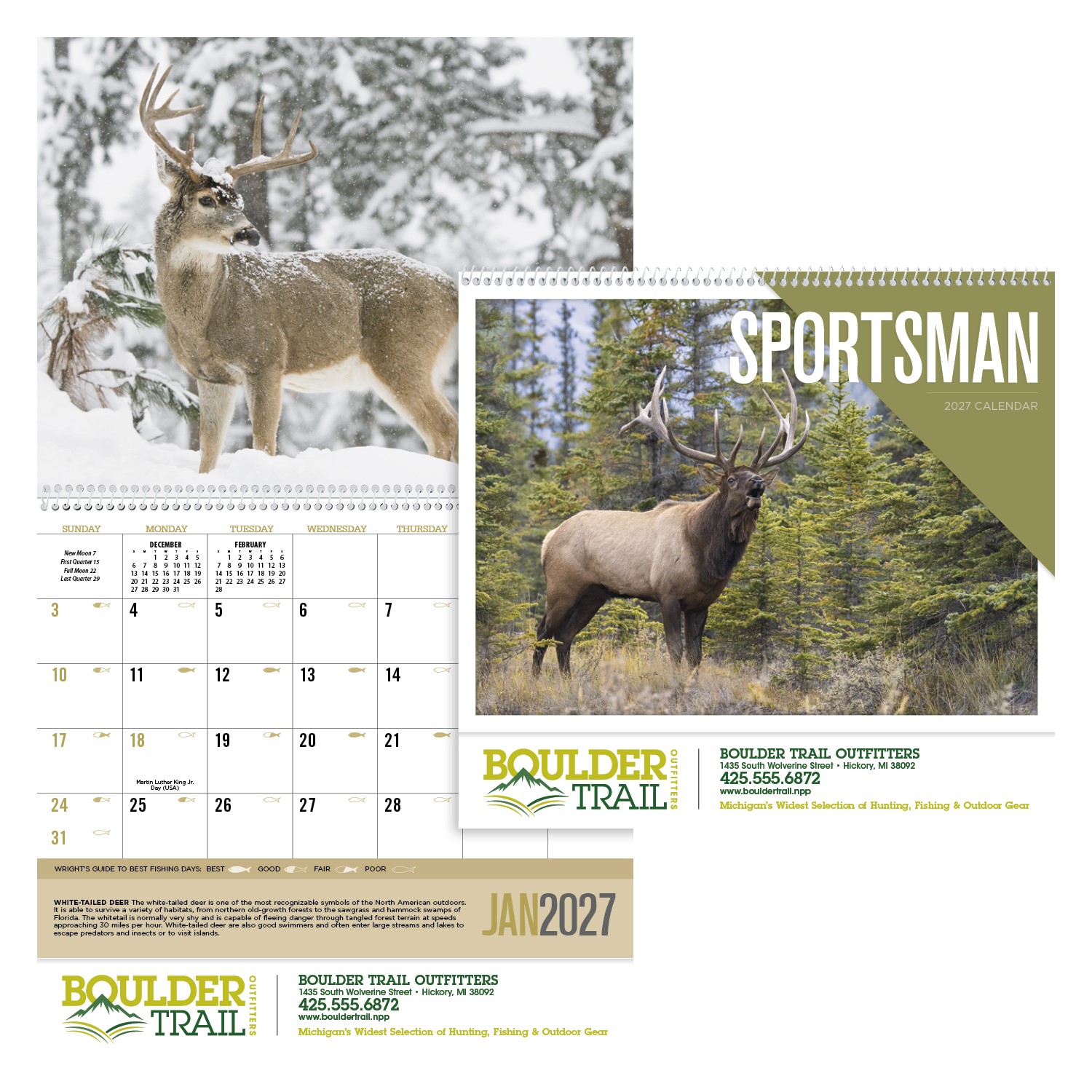 Picture of Triumph® Calendars Sportsman Calendar