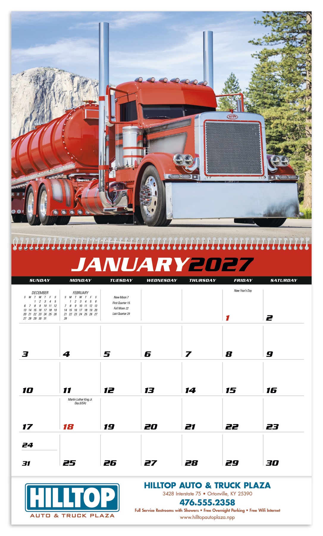 Picture of Triumph® Calendars Big Rigs Calendar