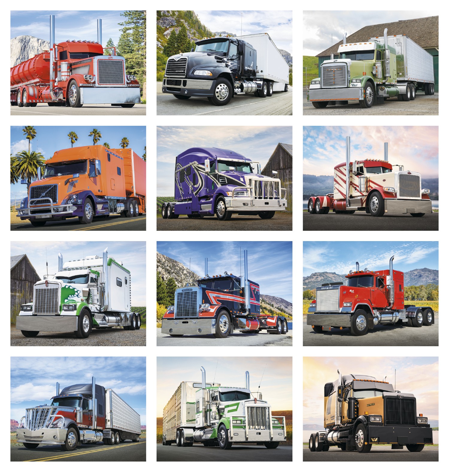 Picture of Triumph® Calendars Big Rigs Calendar