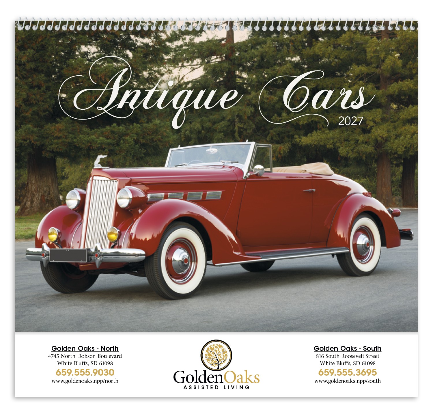 Picture of Triumph® Calendars Antique Cars Calendar