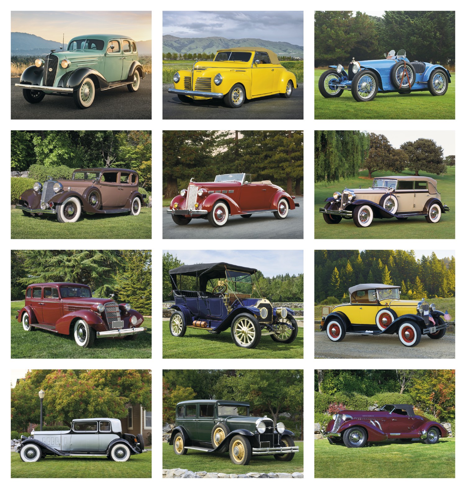 Picture of Triumph® Calendars Antique Cars Calendar