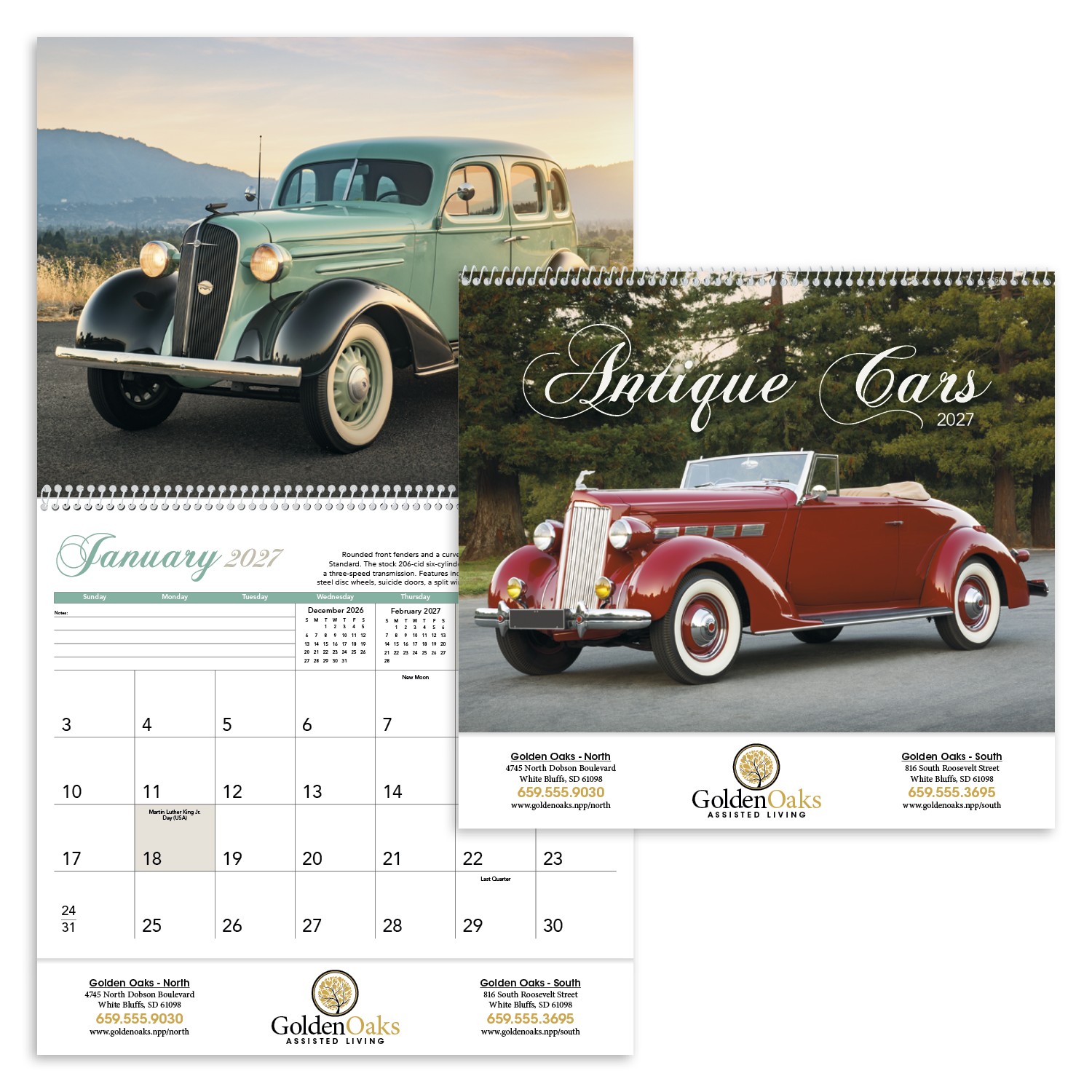 Picture of Triumph® Calendars Antique Cars Calendar