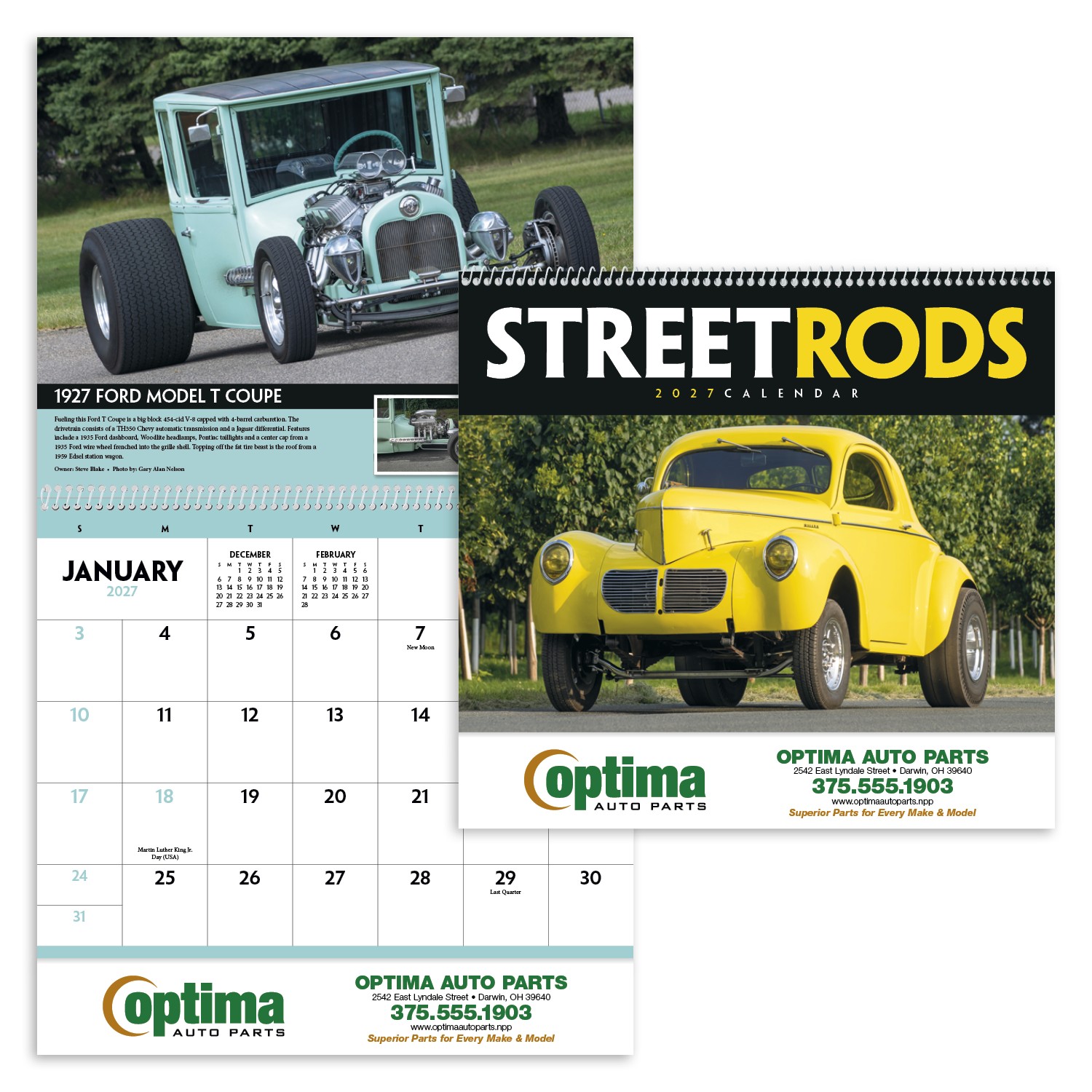 Picture of Triumph® Calendars Street Rods Calendar