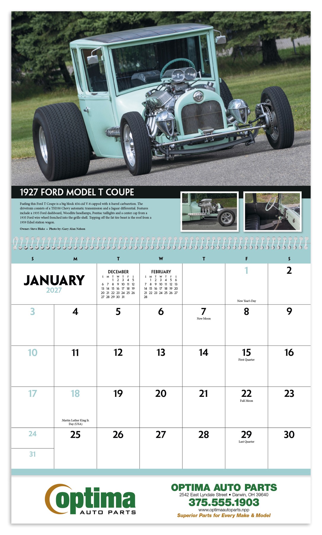 Picture of Triumph® Calendars Street Rods Calendar