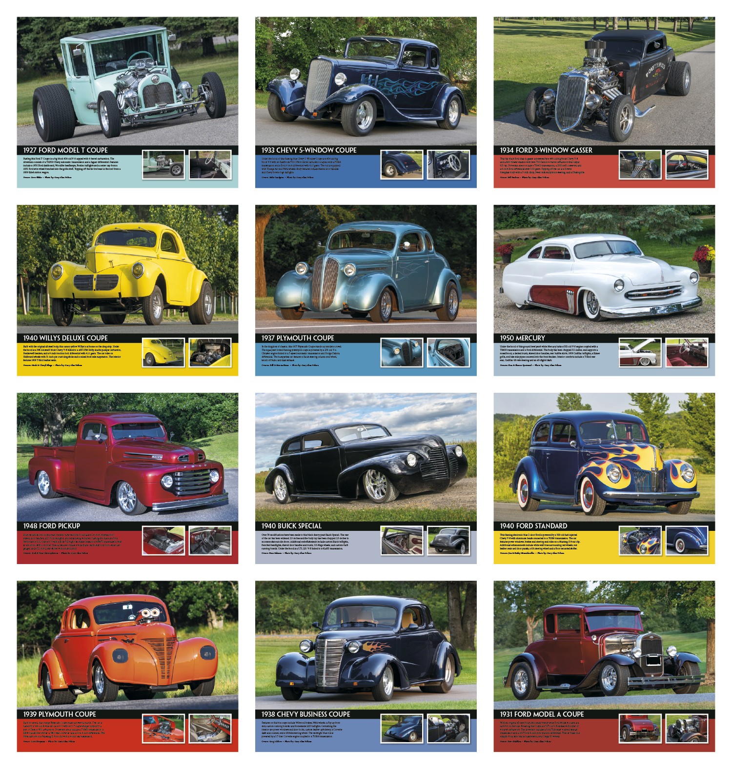 Picture of Triumph® Calendars Street Rods Calendar