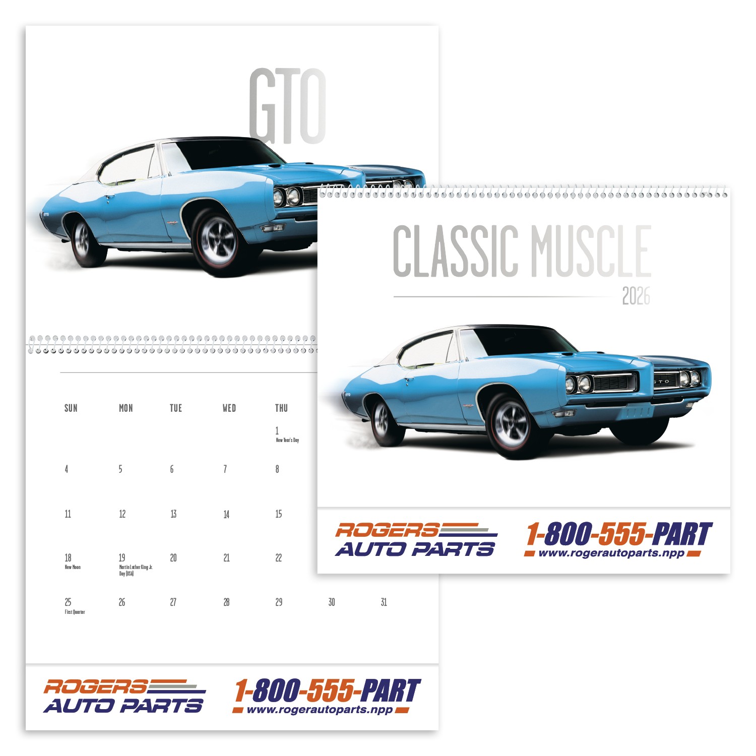 Picture of Triumph® Calendars Classic Muscle Cars Calendar