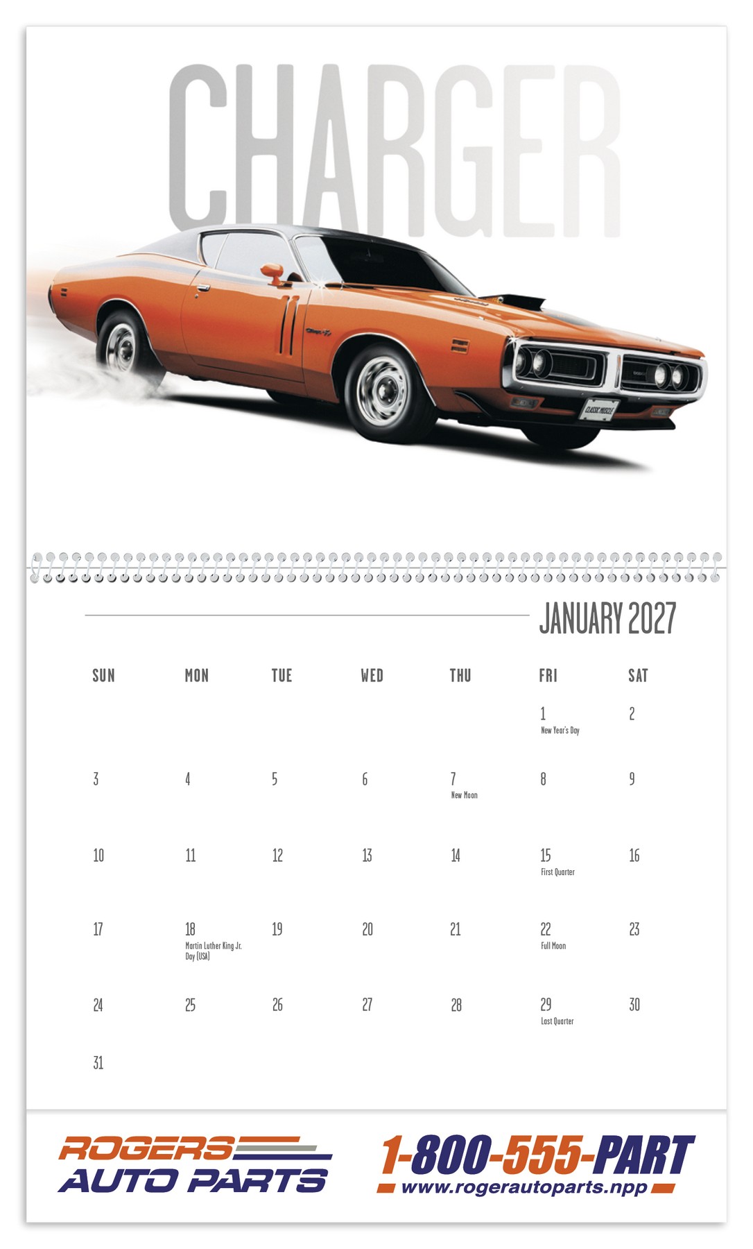 Picture of Triumph® Calendars Classic Muscle Cars Calendar