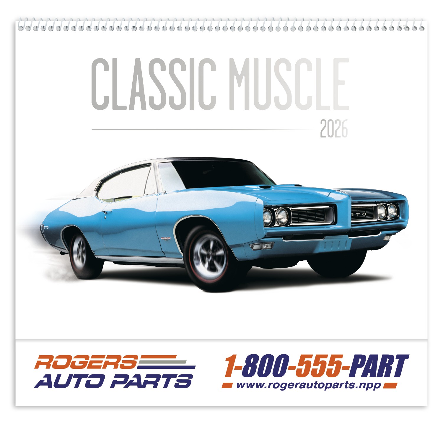 Picture of Triumph® Calendars Classic Muscle Cars Calendar