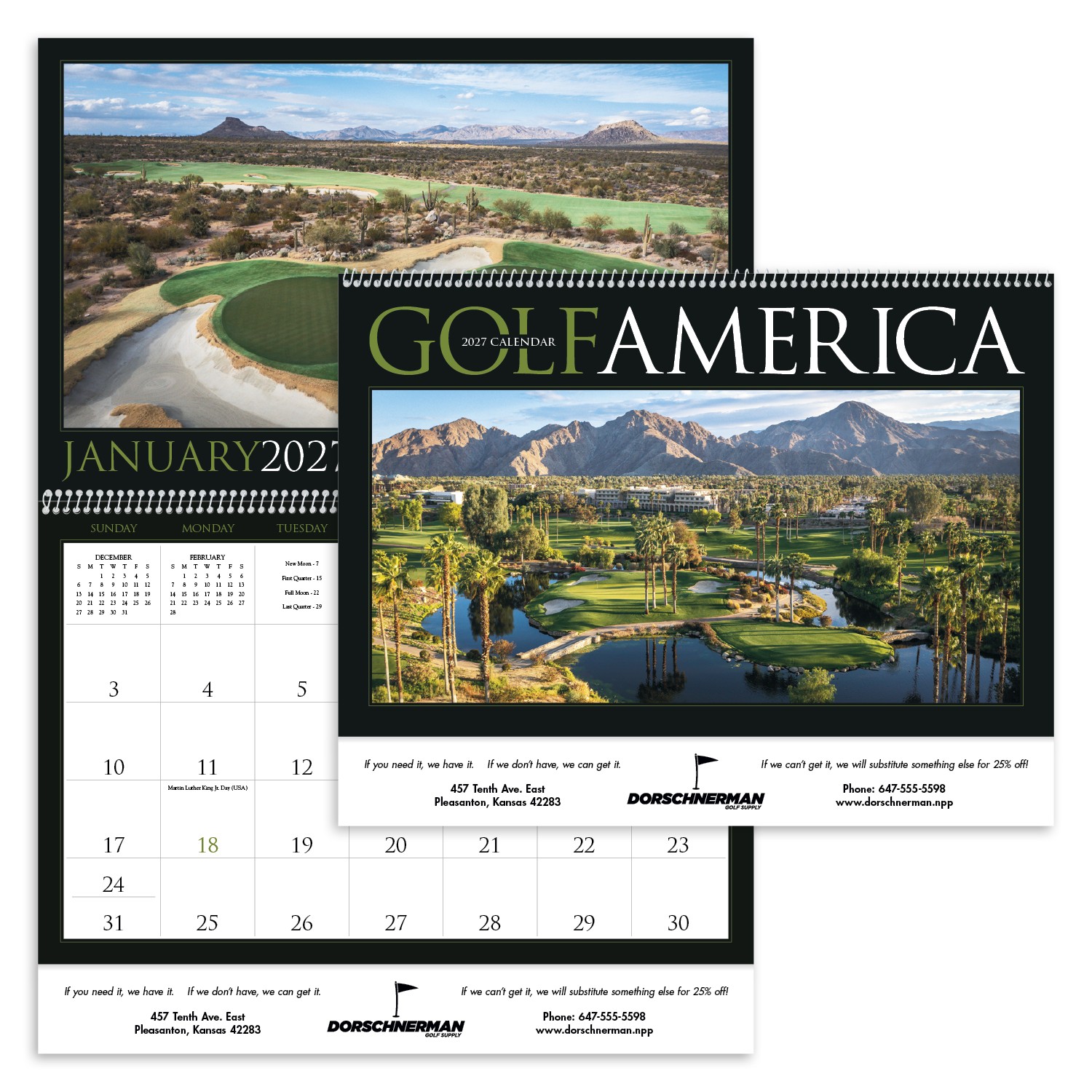 Picture of Triumph® Calendars Golf America Calendar