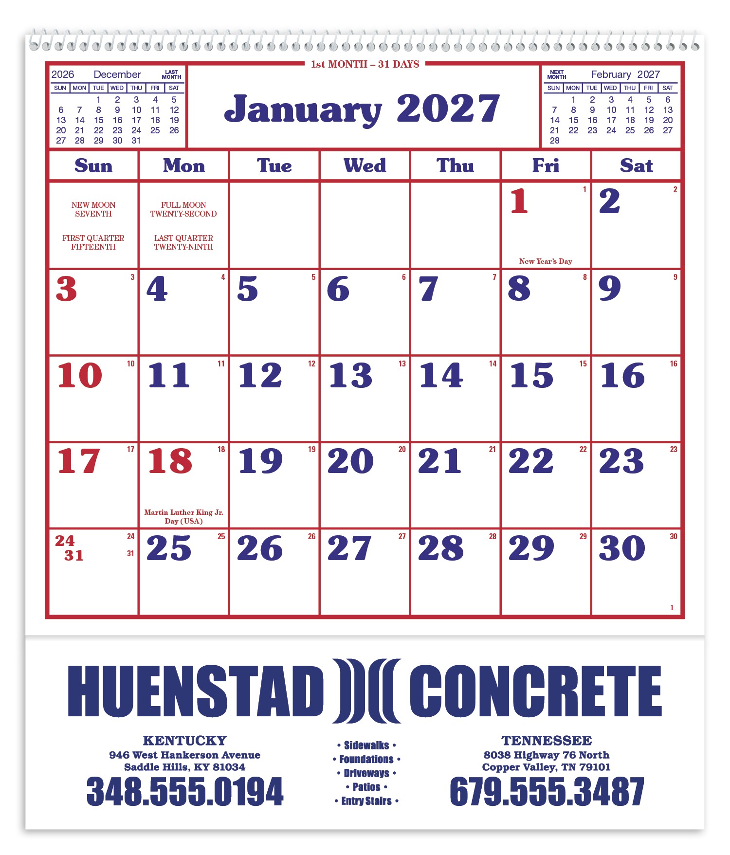 Picture of Skinner & Kennedy® Home/Office Appointment Calendar