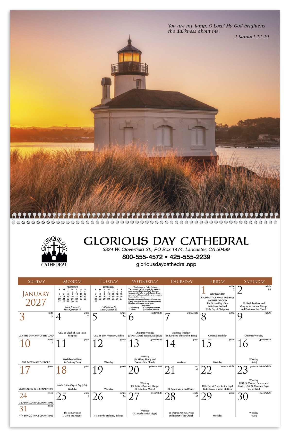 Picture of Triumph® Calendars Catholic Scenic Calendar