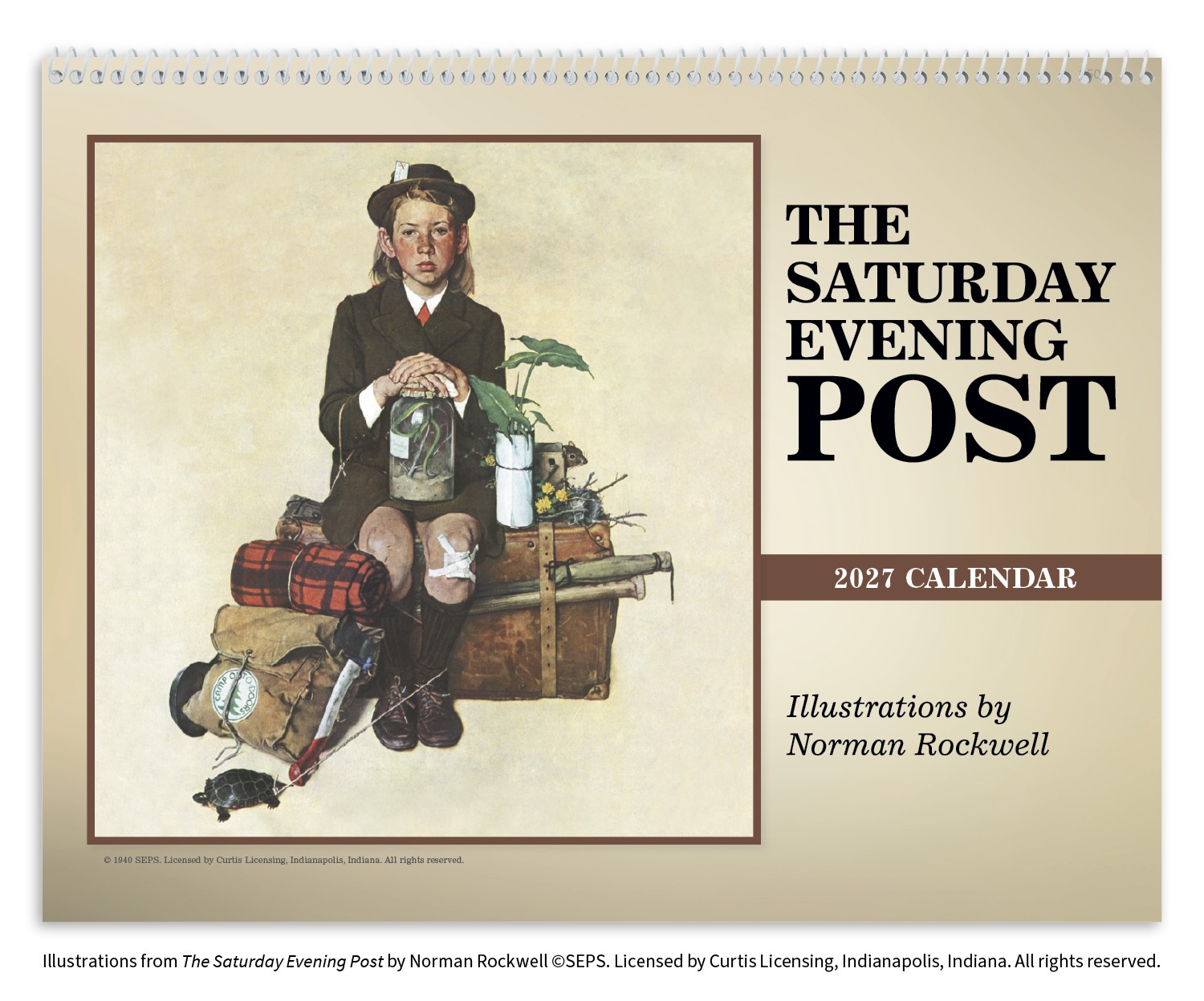 Picture of Triumph® Calendars The Saturday Evening Post Illustrations by Norman Rockwell Calendar
