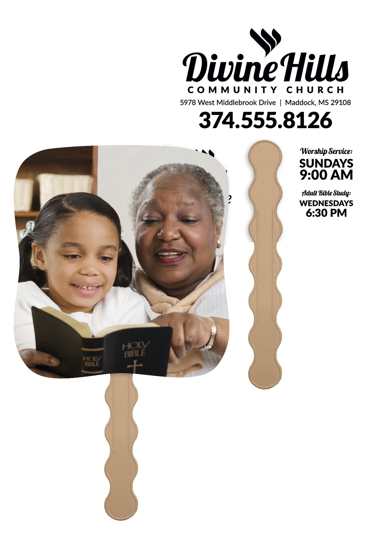 Picture of Skinner & Kennedy® Bible Study - Pictorial Fan