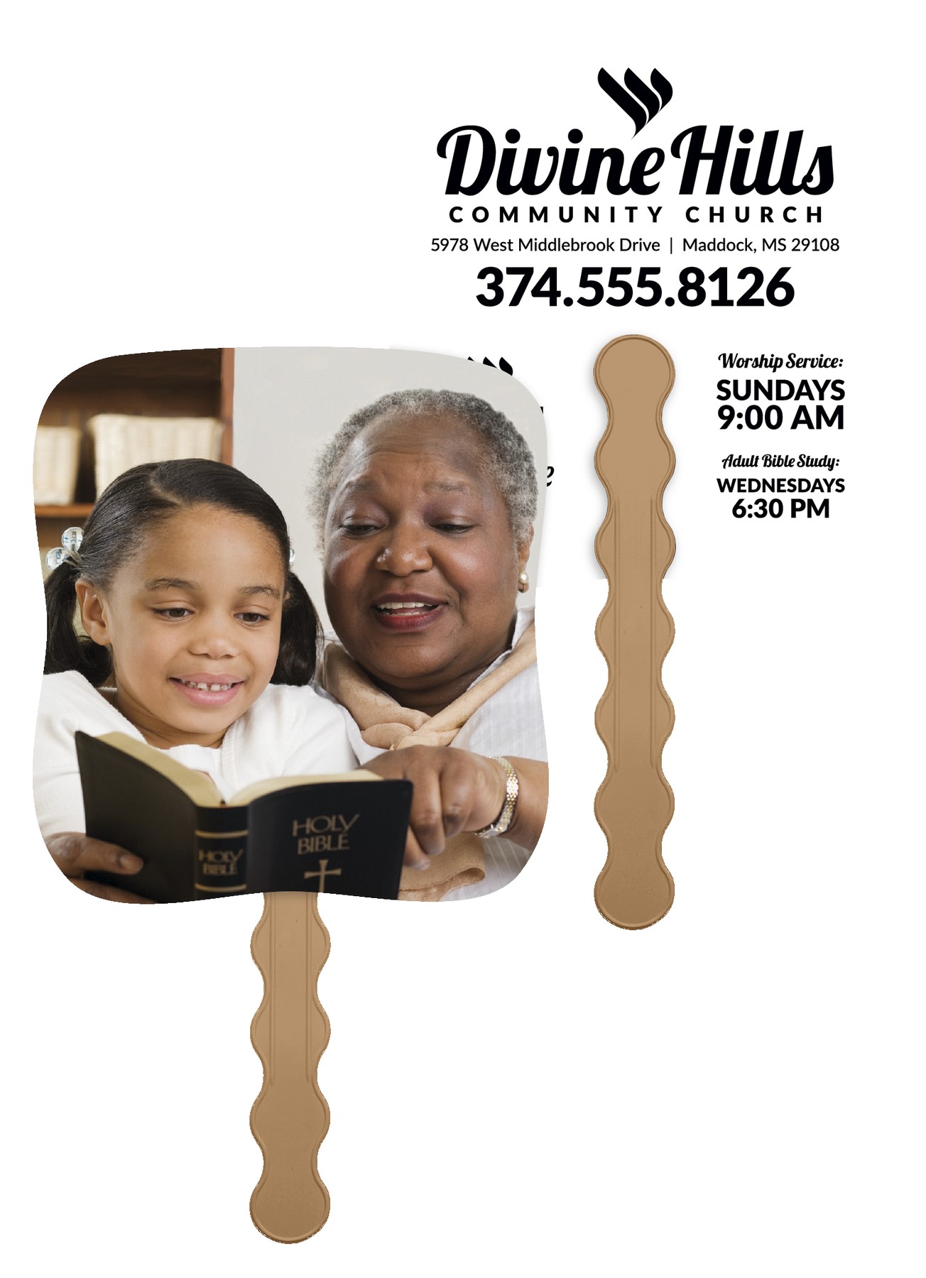 Picture of Skinner & Kennedy® Bible Study - Pictorial Fan