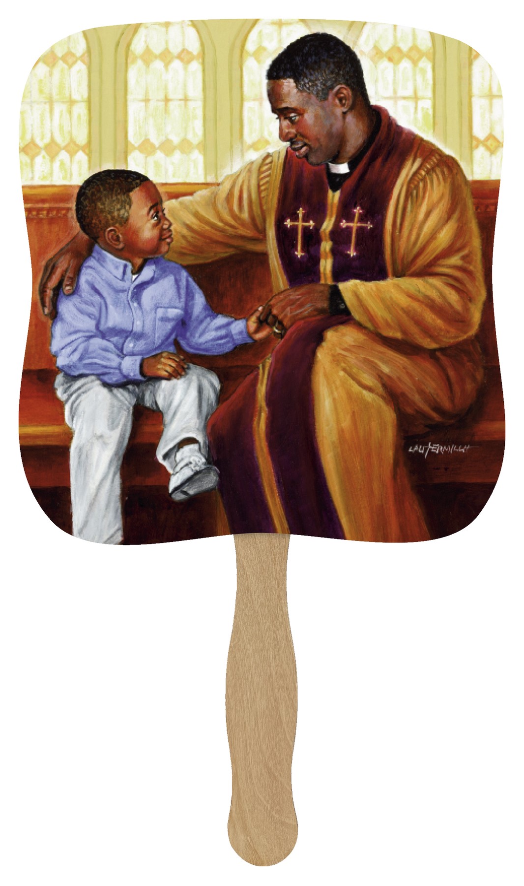 Picture of Skinner & Kennedy® Spiritual Guidance - Pictorial Fan