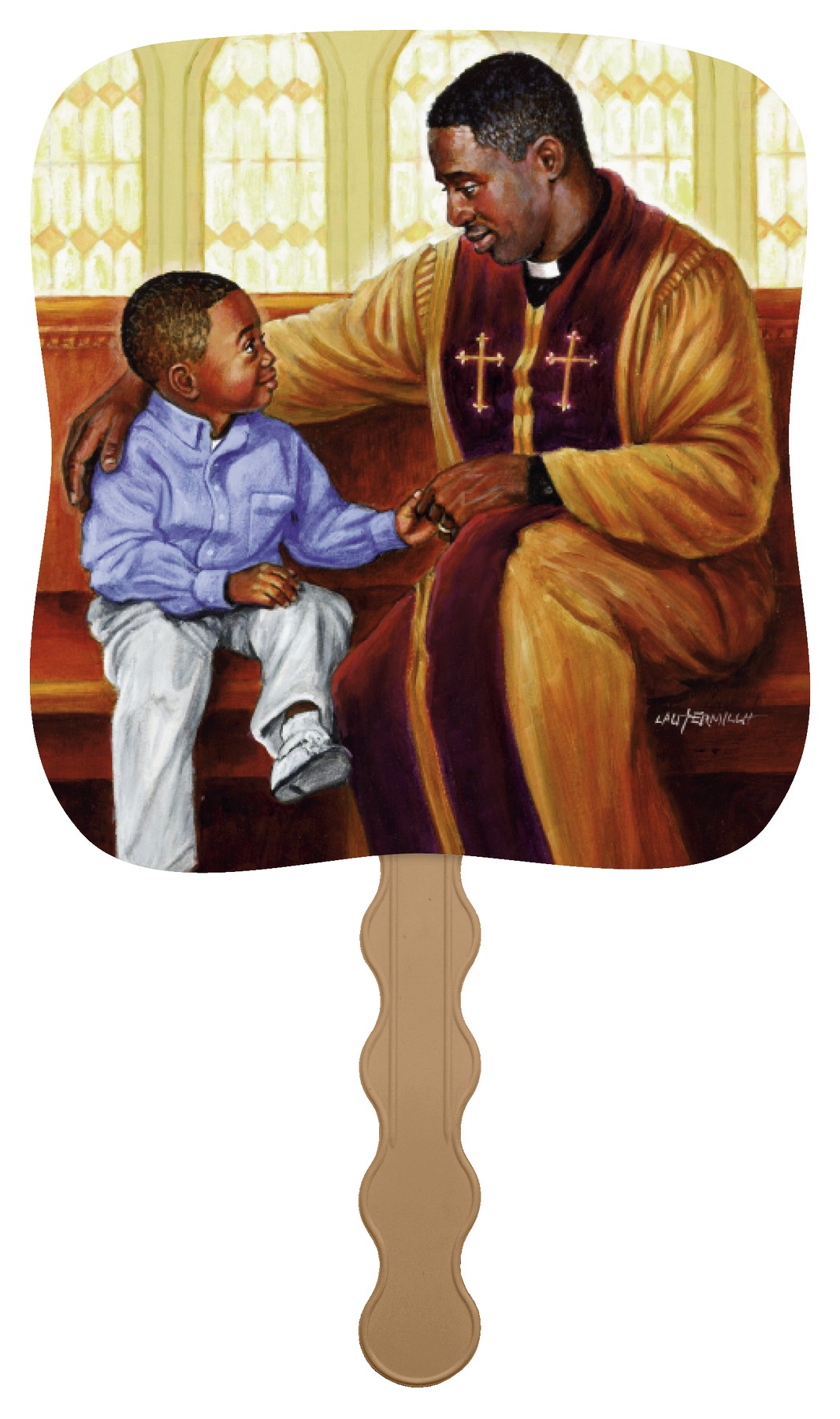 Picture of Skinner & Kennedy® Spiritual Guidance - Pictorial Fan