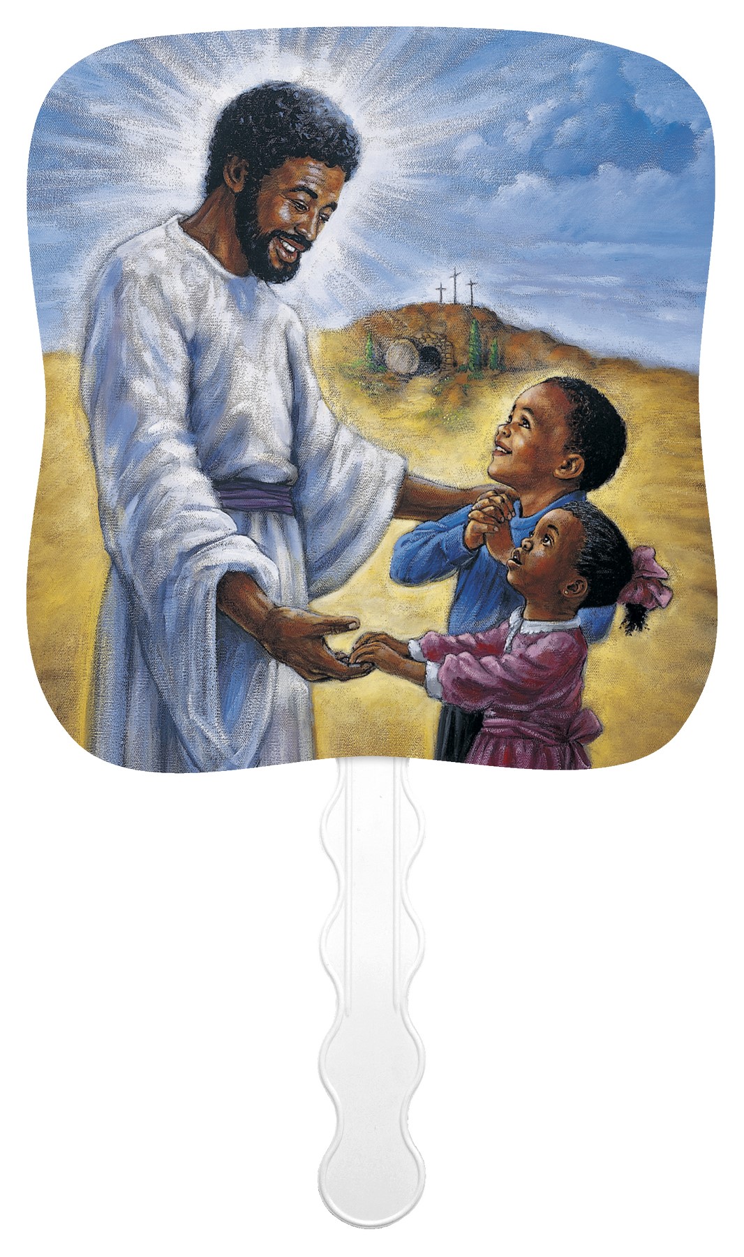 Picture of Skinner & Kennedy® Divine Enlightenment - Pictorial Fan