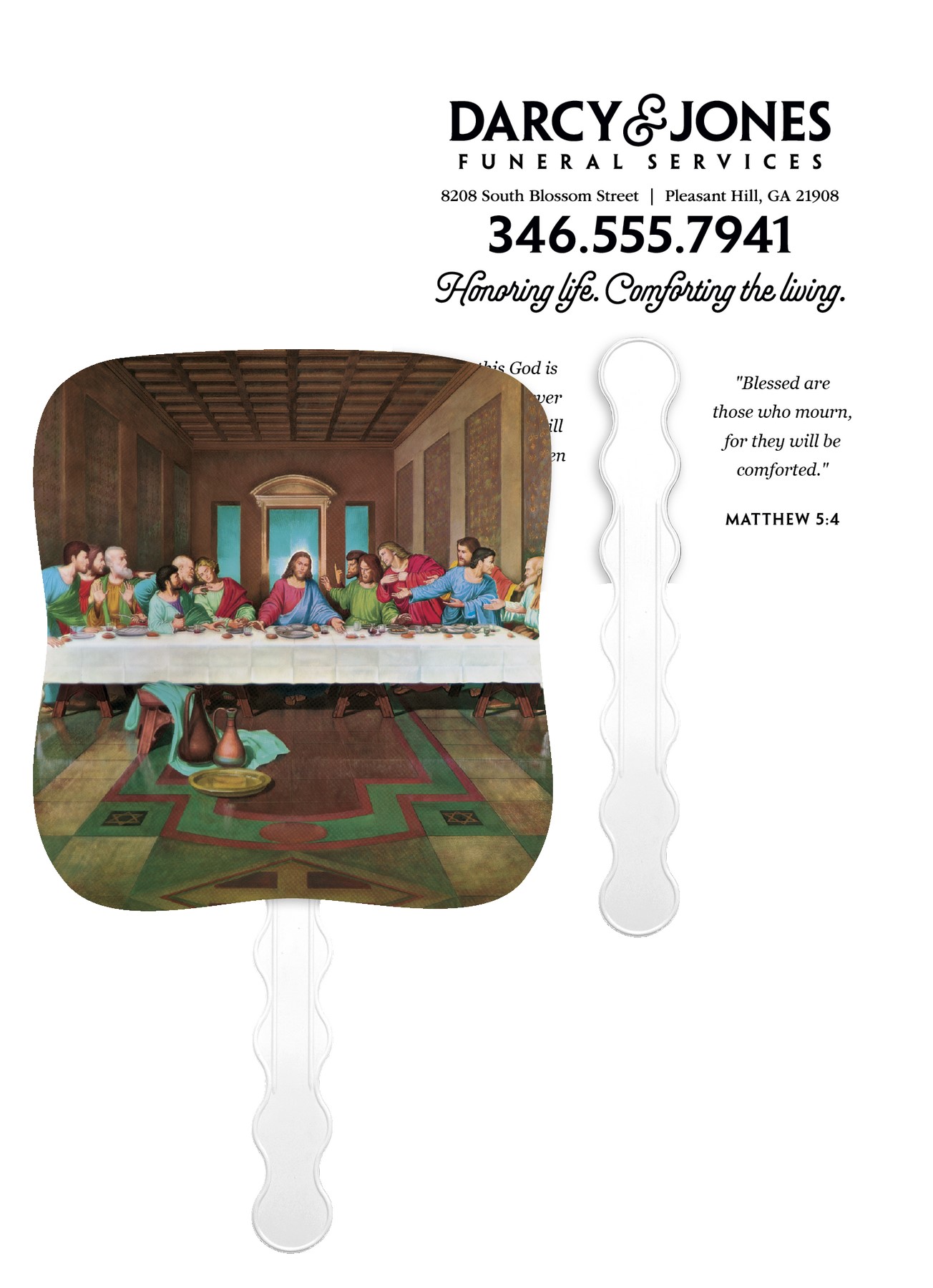 Picture of Skinner & Kennedy® The Last Supper - Pictorial Fan