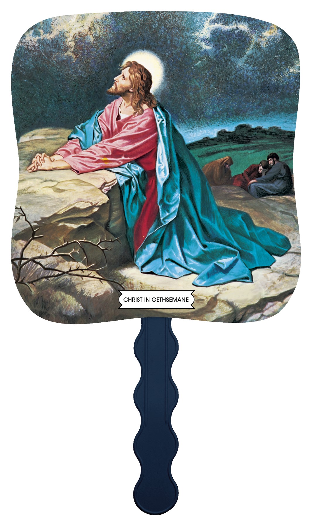 Picture of Skinner & Kennedy® Christ In Gethsemane - Pictorial Fan