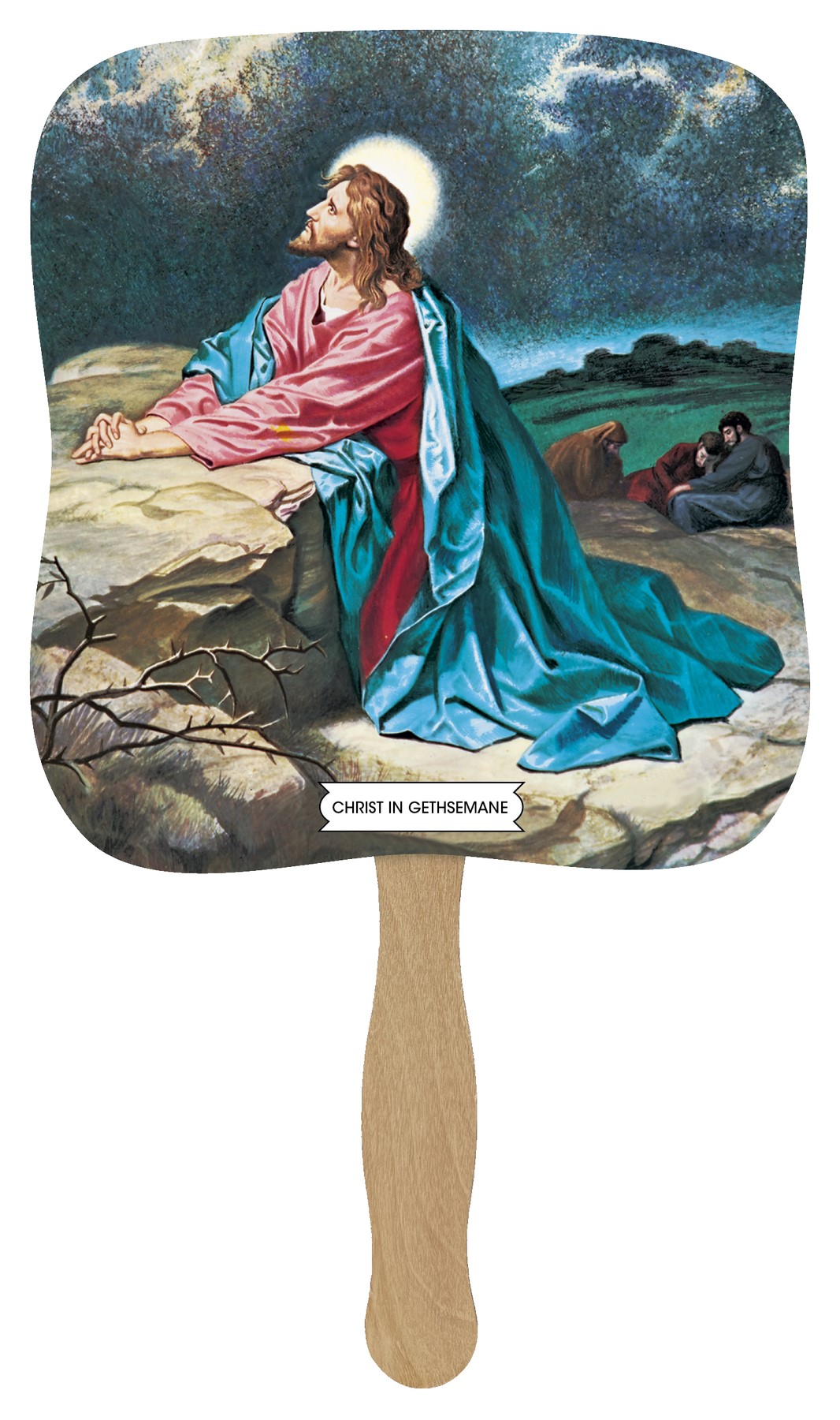 Picture of Skinner & Kennedy® Christ In Gethsemane - Pictorial Fan