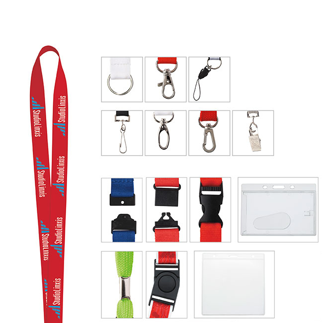 Picture of Universal Source® 5/8" Polyester Woven Lanyard