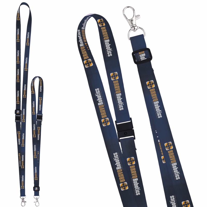 Picture of Universal Source® 5/8" Adjustable Polyester 4 Color Lanyard