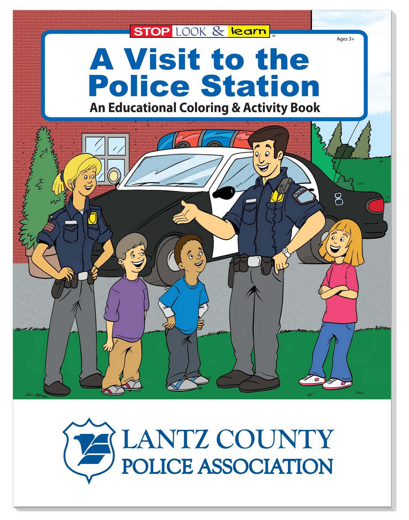 Picture of Coloring Book: A Visit to the Police Station