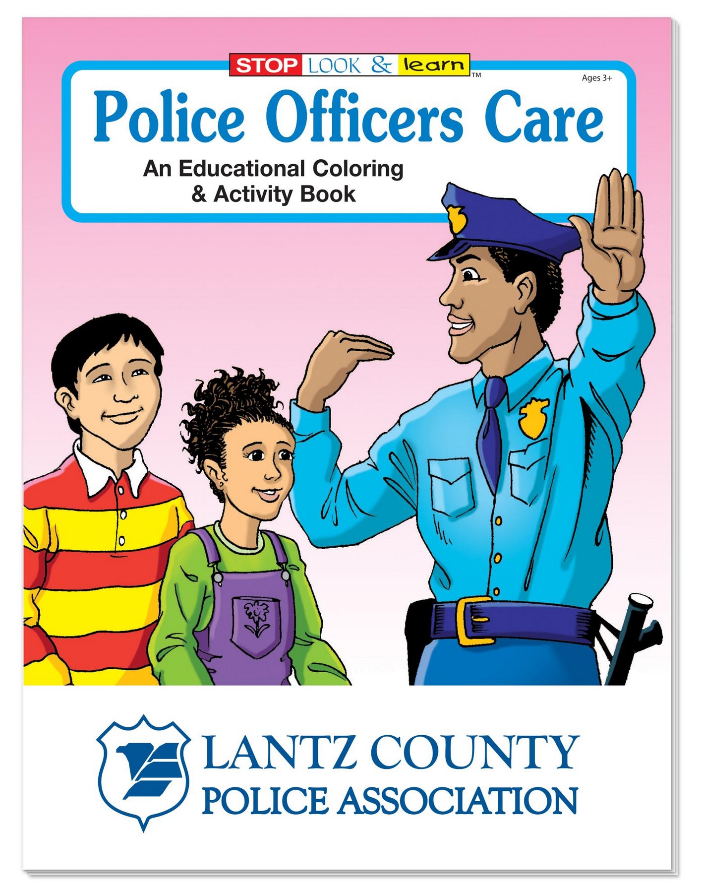 Picture of Coloring Book: Police Officers Care