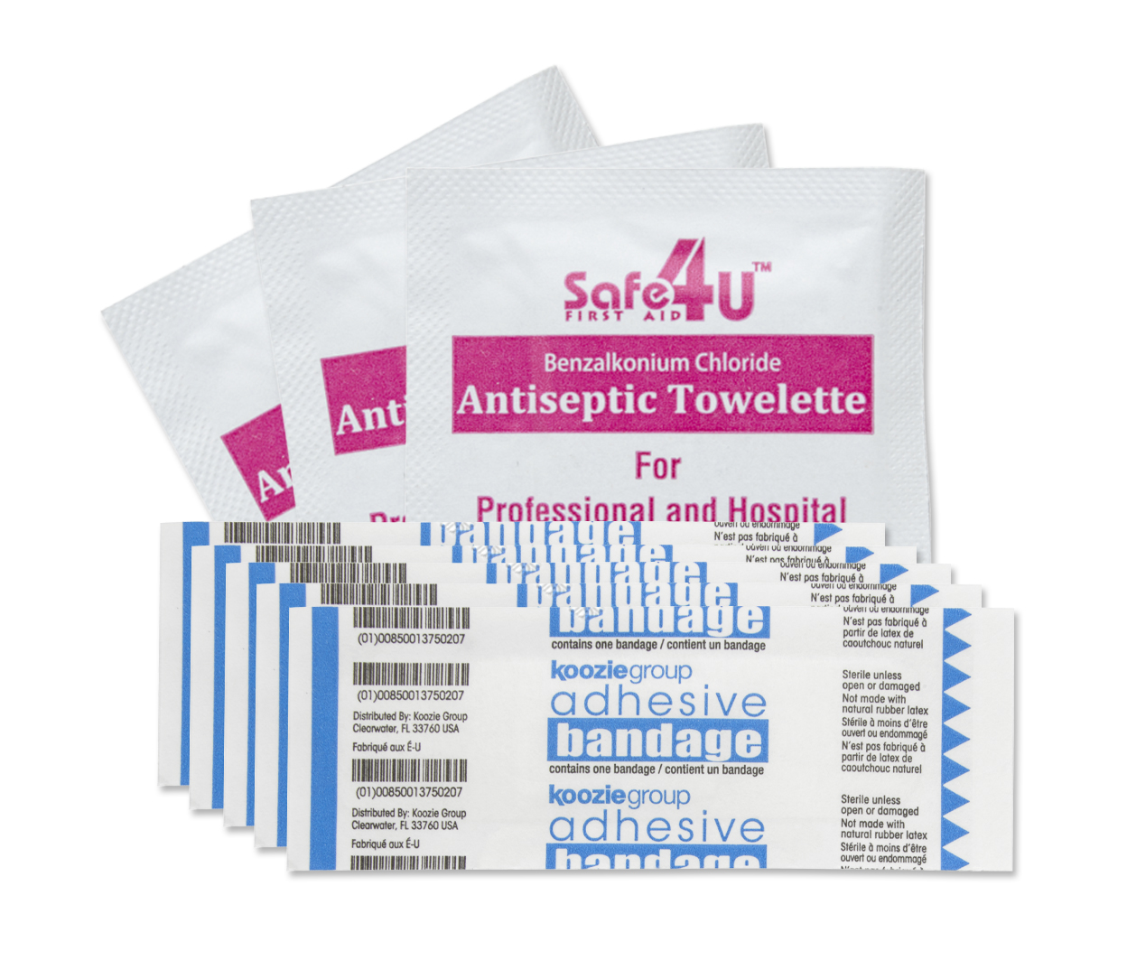 Picture of Good Value™ Frosty Stripe First Aid Kit - 8 Piece