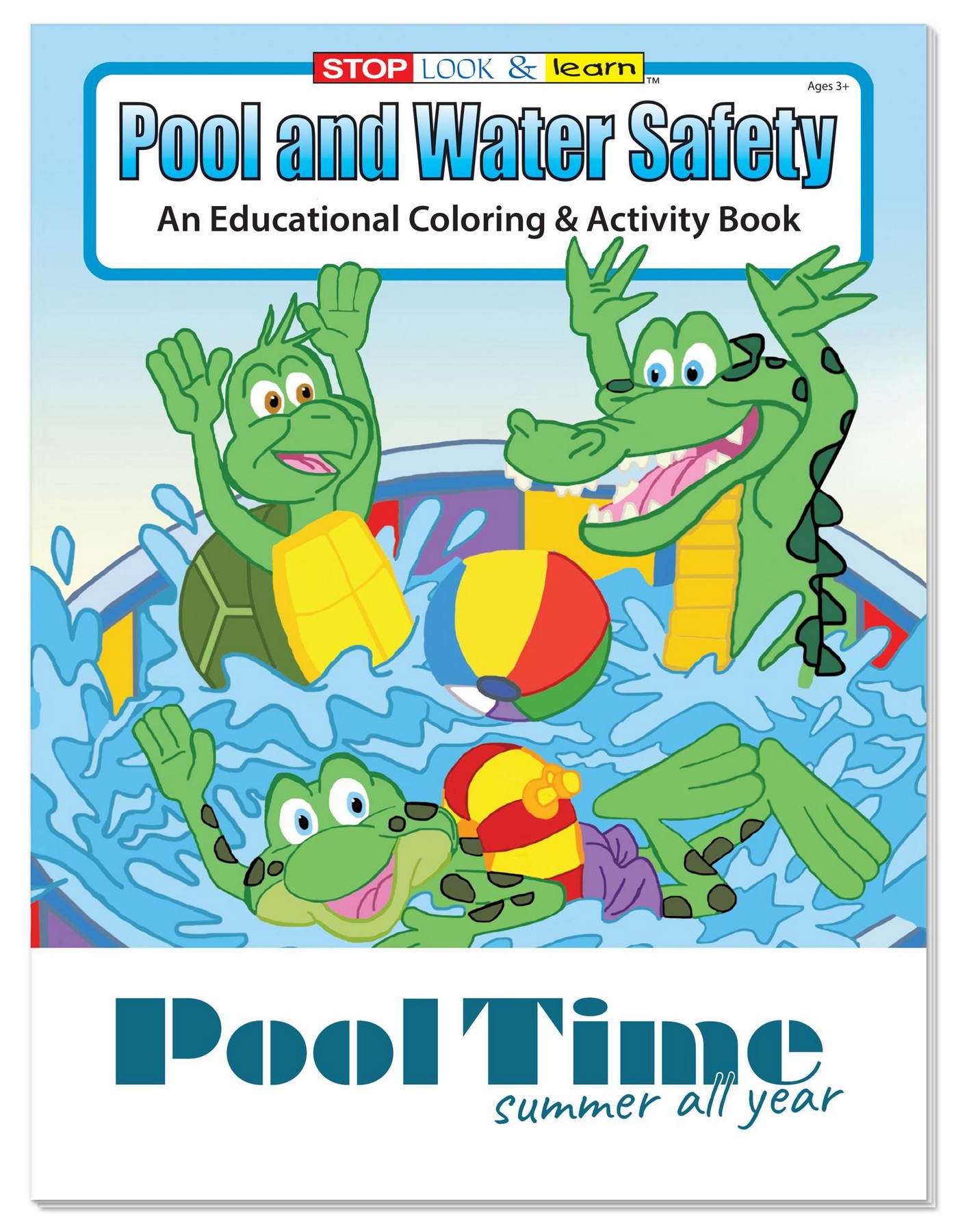 Picture of Good Value™ Coloring Book: Pool and Water Safety