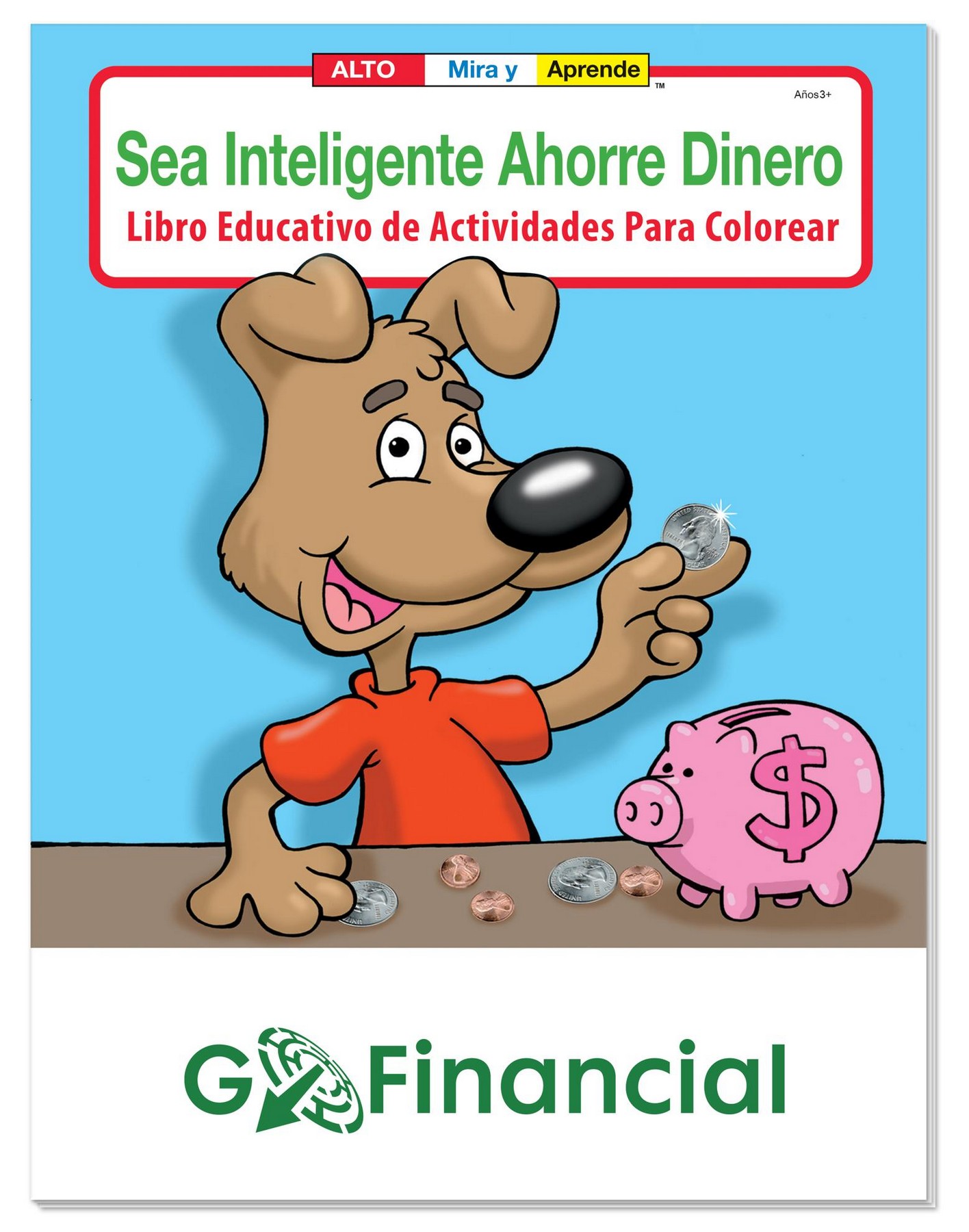 Picture of Good Value™ Coloring Book: Be Smart, Save Money (Spanish)
