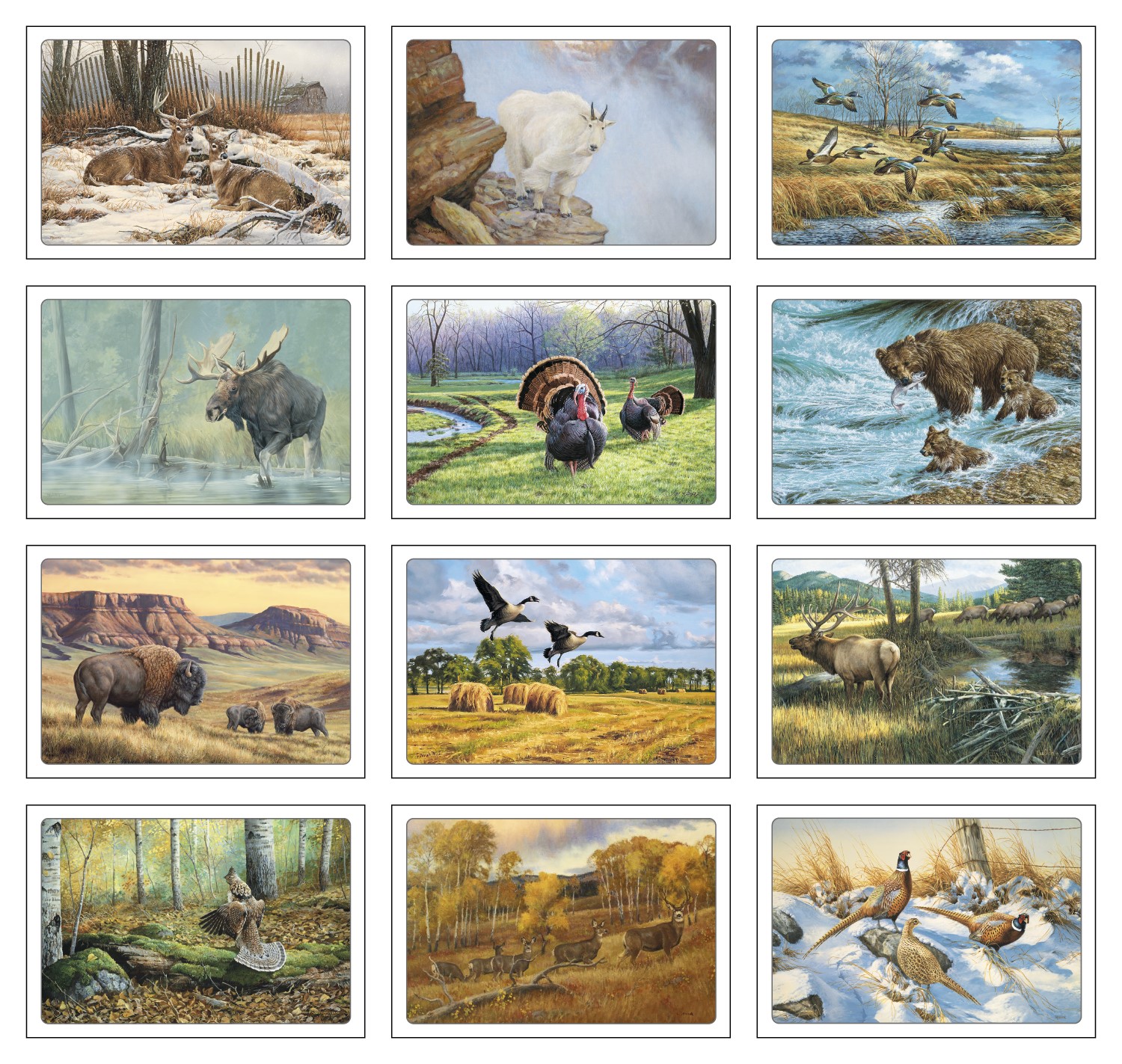 Picture of Triumph® Calendars Wildlife Art Pocket Calendar
