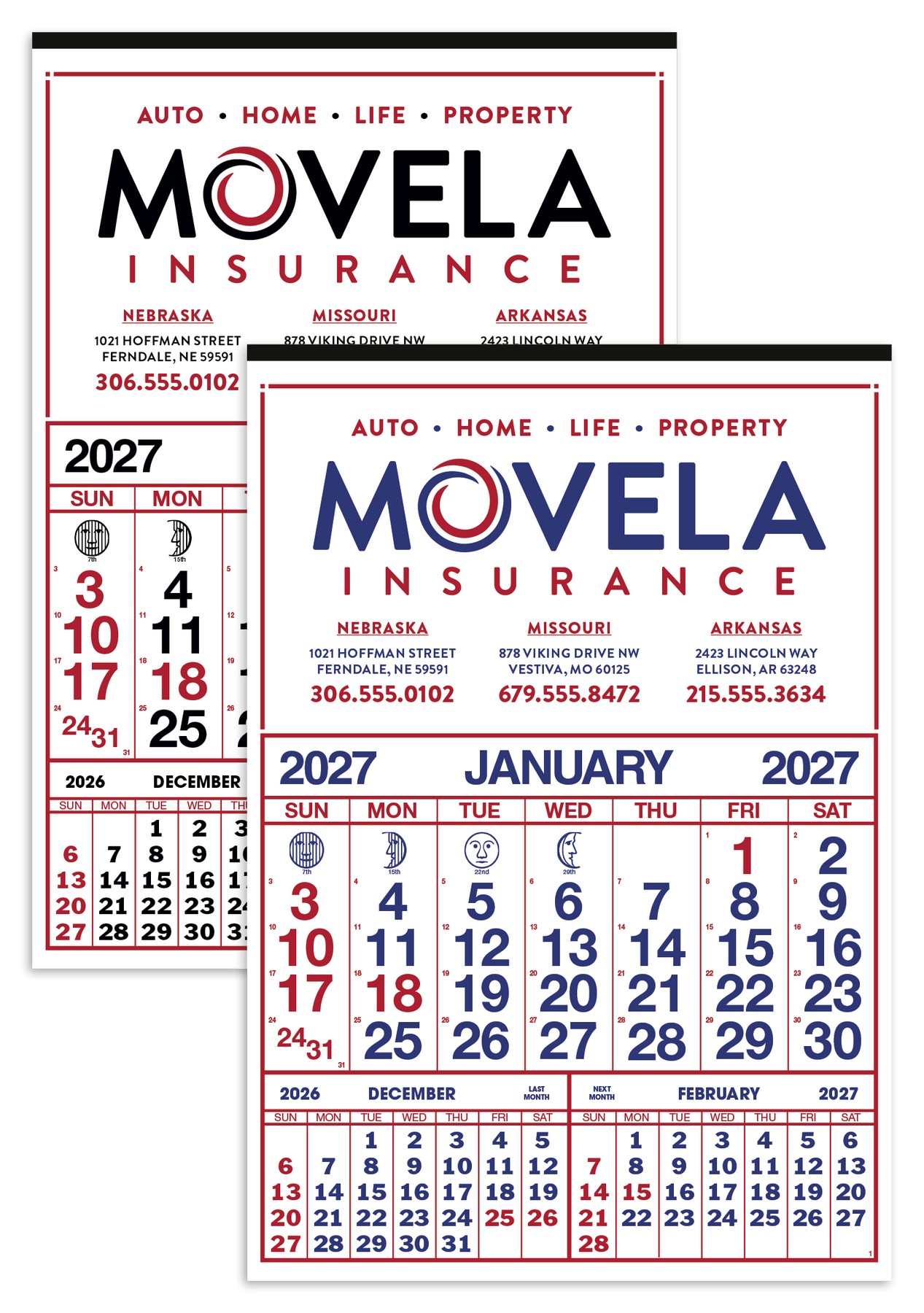 Picture of Skinner & Kennedy® Commercial 12-Sheet Calendar