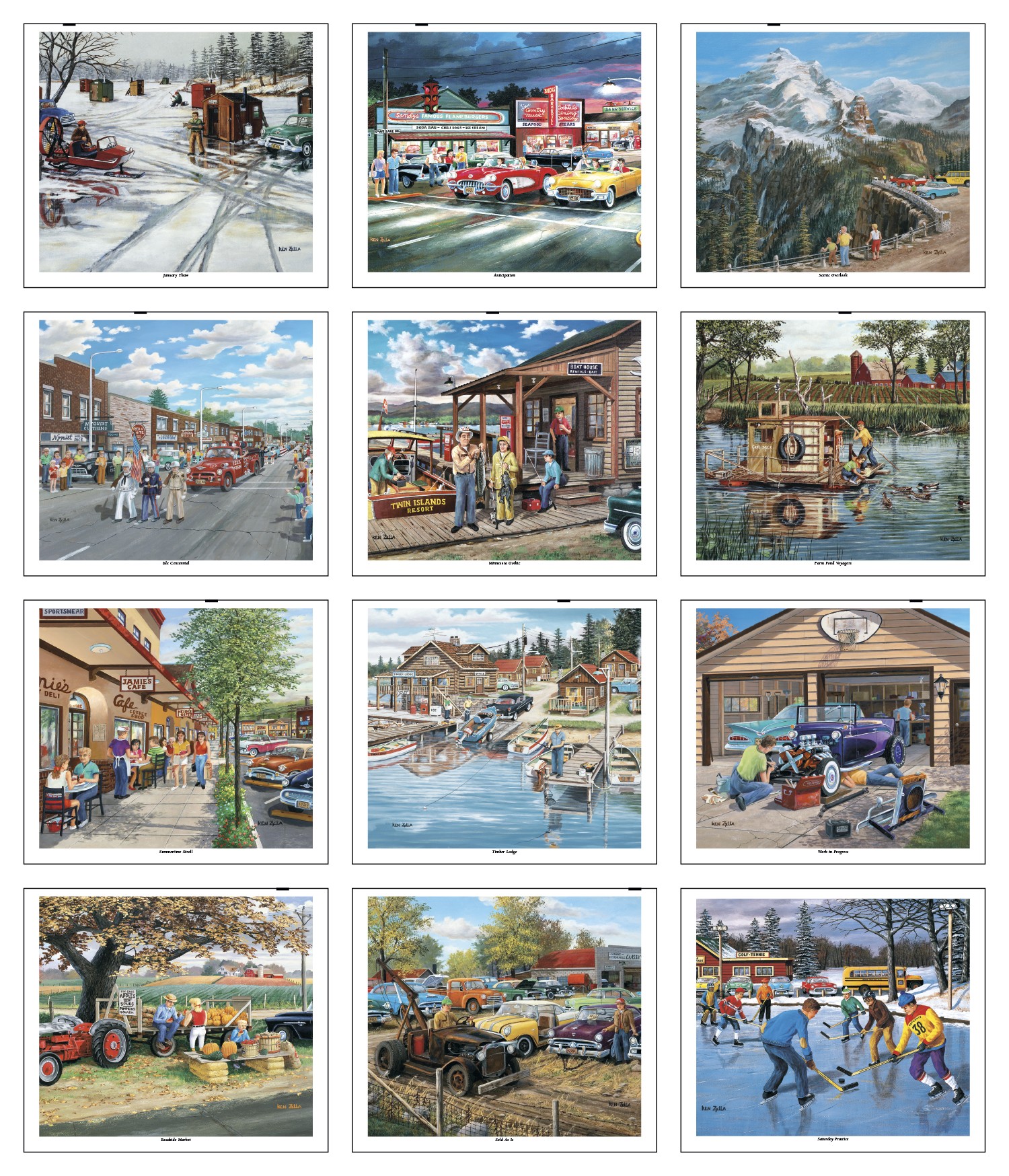 Picture of HotLine® Products America Remembered Pocket Calendar