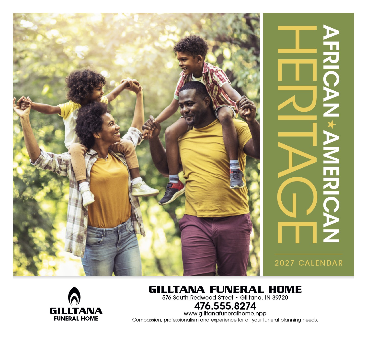 Picture of Triumph® Calendars African-American Heritage: Family Calendar