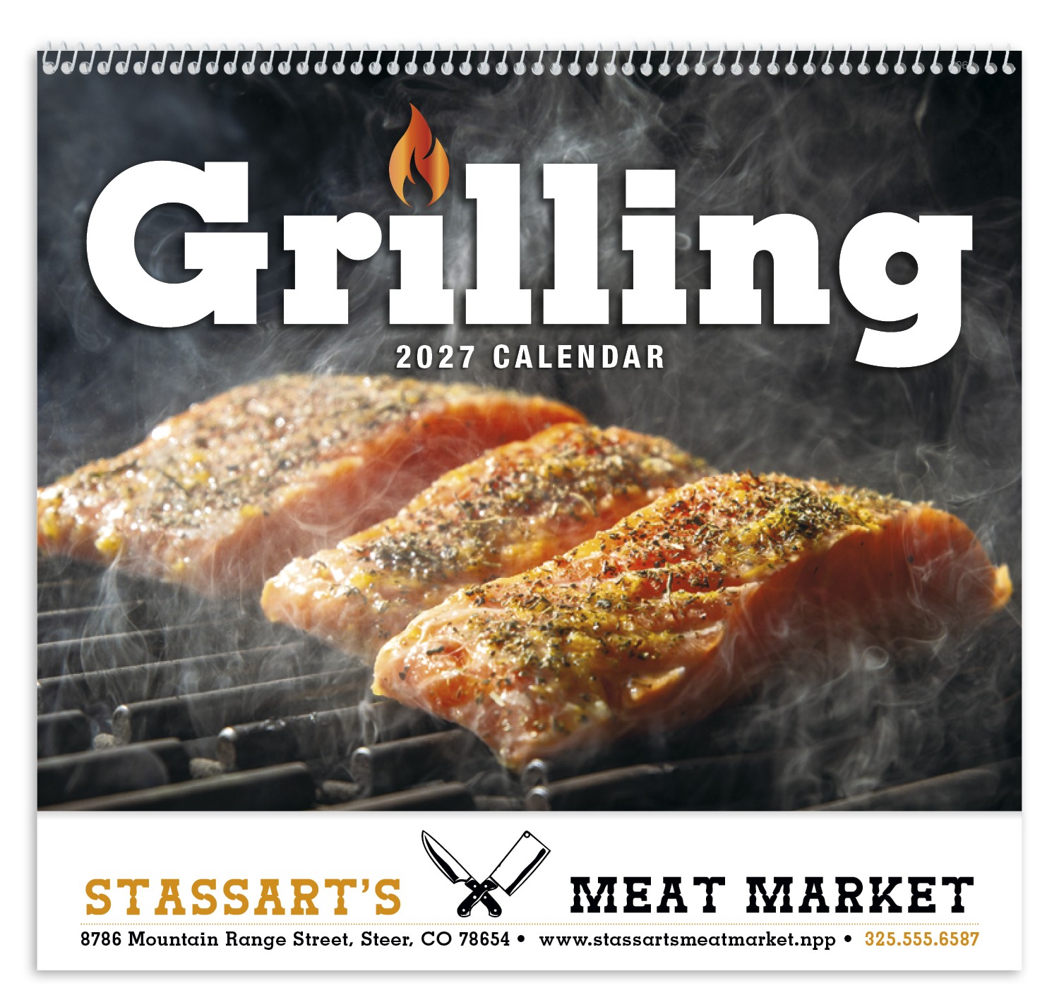 Picture of Good Value™ Grilling - Spiral Calendar