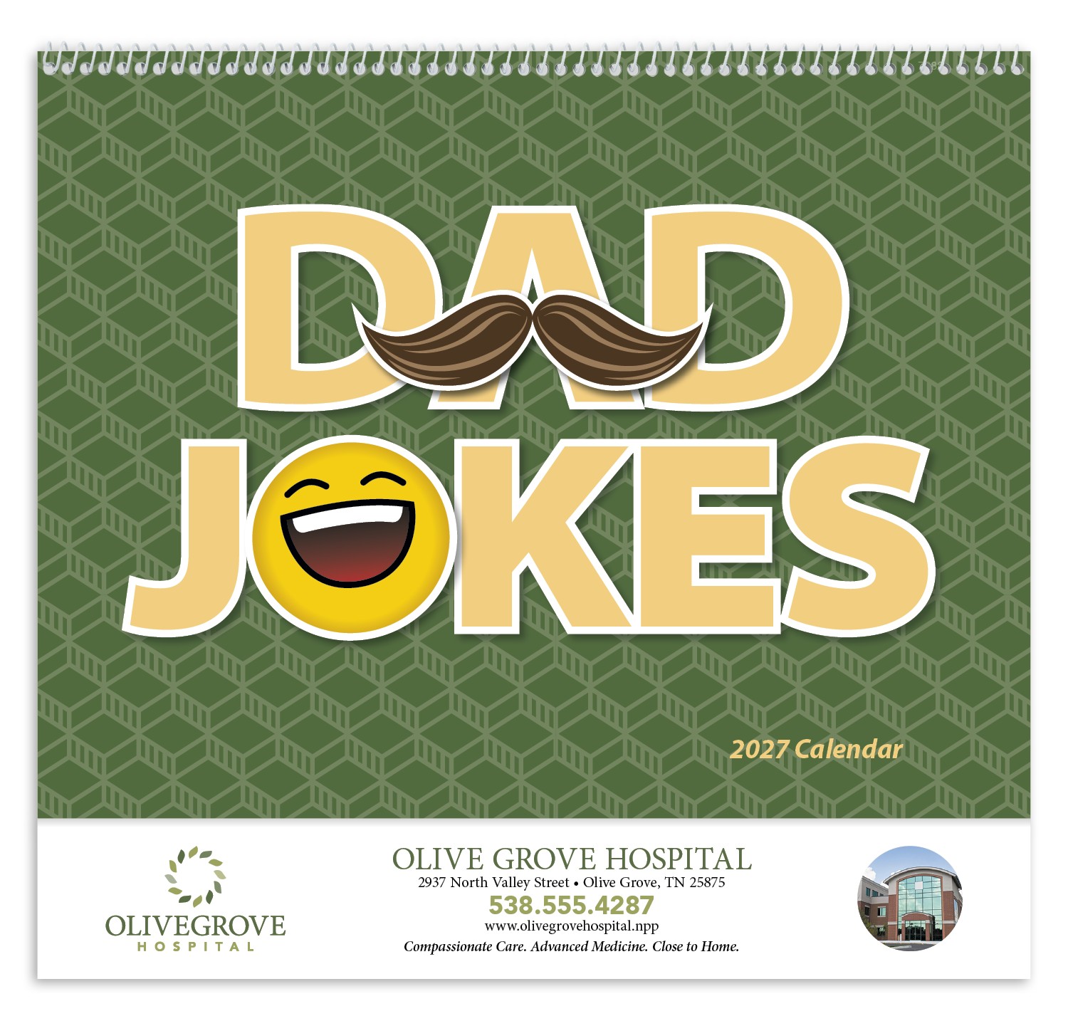 Picture of Good Value™ Dad Jokes - Spiral Calendar